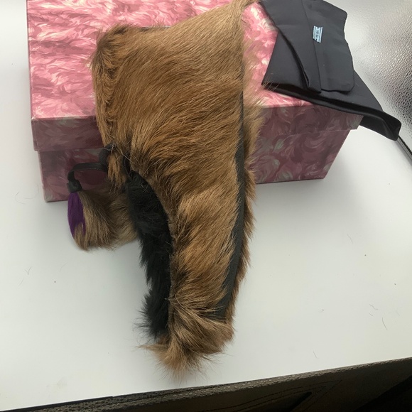 PRADA  GOATSKIN ANKLE BOOT - Picture 5 of 6